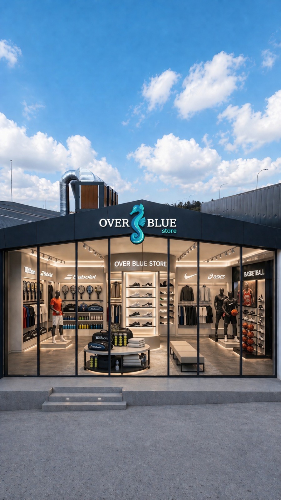 العلامات التجارية الرياضية المشهورة عالميًا في متجر Over Blue